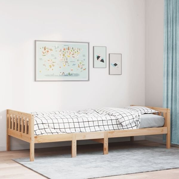 VidaXL Kinderbed 90x200 Grenen -40%! Zo Goed Als Nieuw