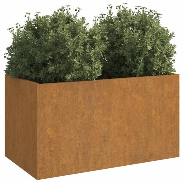 vidaXL Cortenstaal Plantenbak 62cm - 40% Korting! (Zonder Montage)