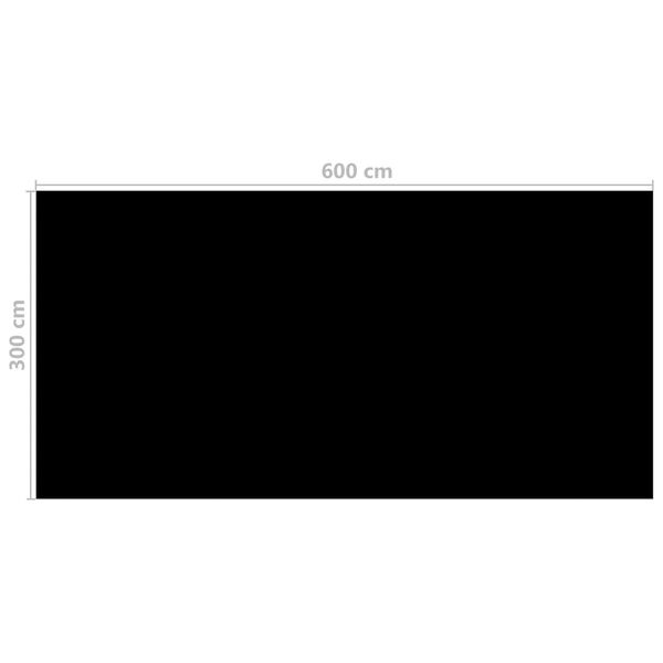 Zwembadhoes 600x300 cm - Zwart - 35% Korting!