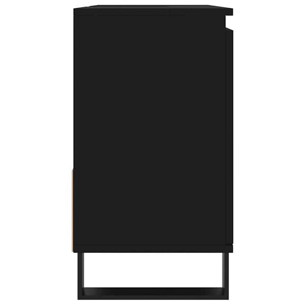 vidaXL Badkamerkast Zwart 65cm - 40% Korting! (Montage Check)