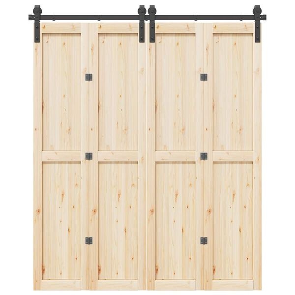 vidaXL Schuifdeur Set 183cm - 60% Korting! *Beperkte Voorraad*