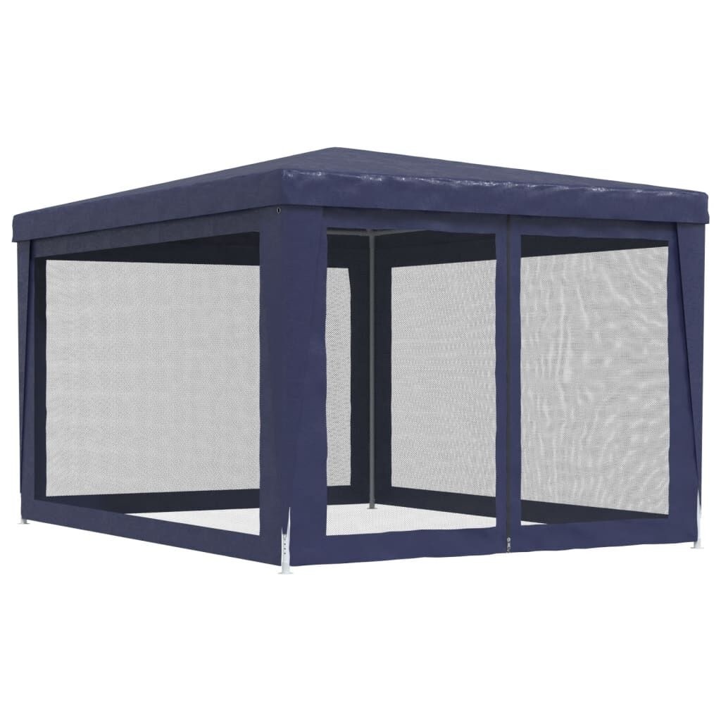vidaXL Partytent 3x4m Blauw + Mesh - 40% Korting!
