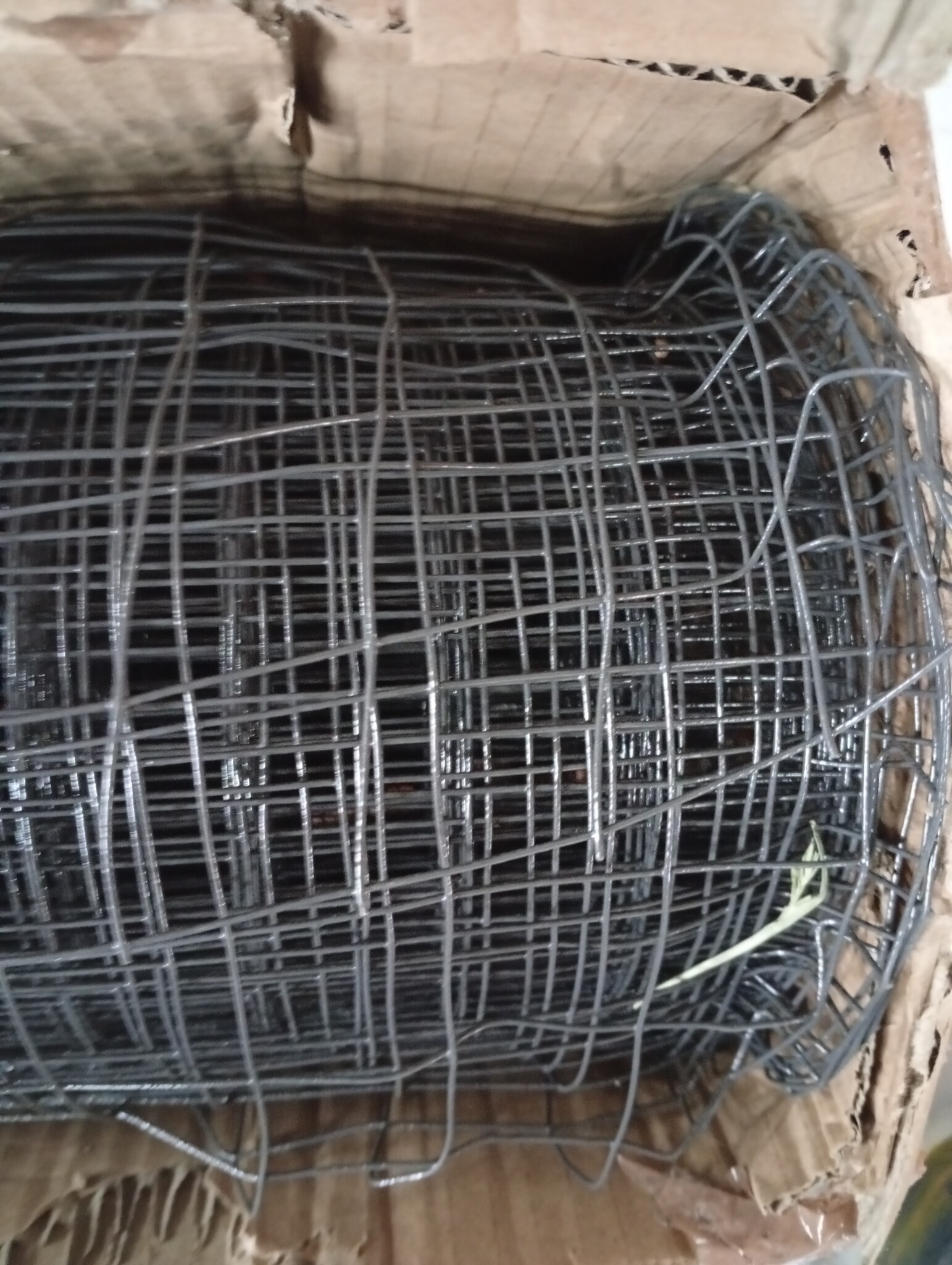Kippengaas 10x1m Grijs - 55% Korting! (Lichte Schade)