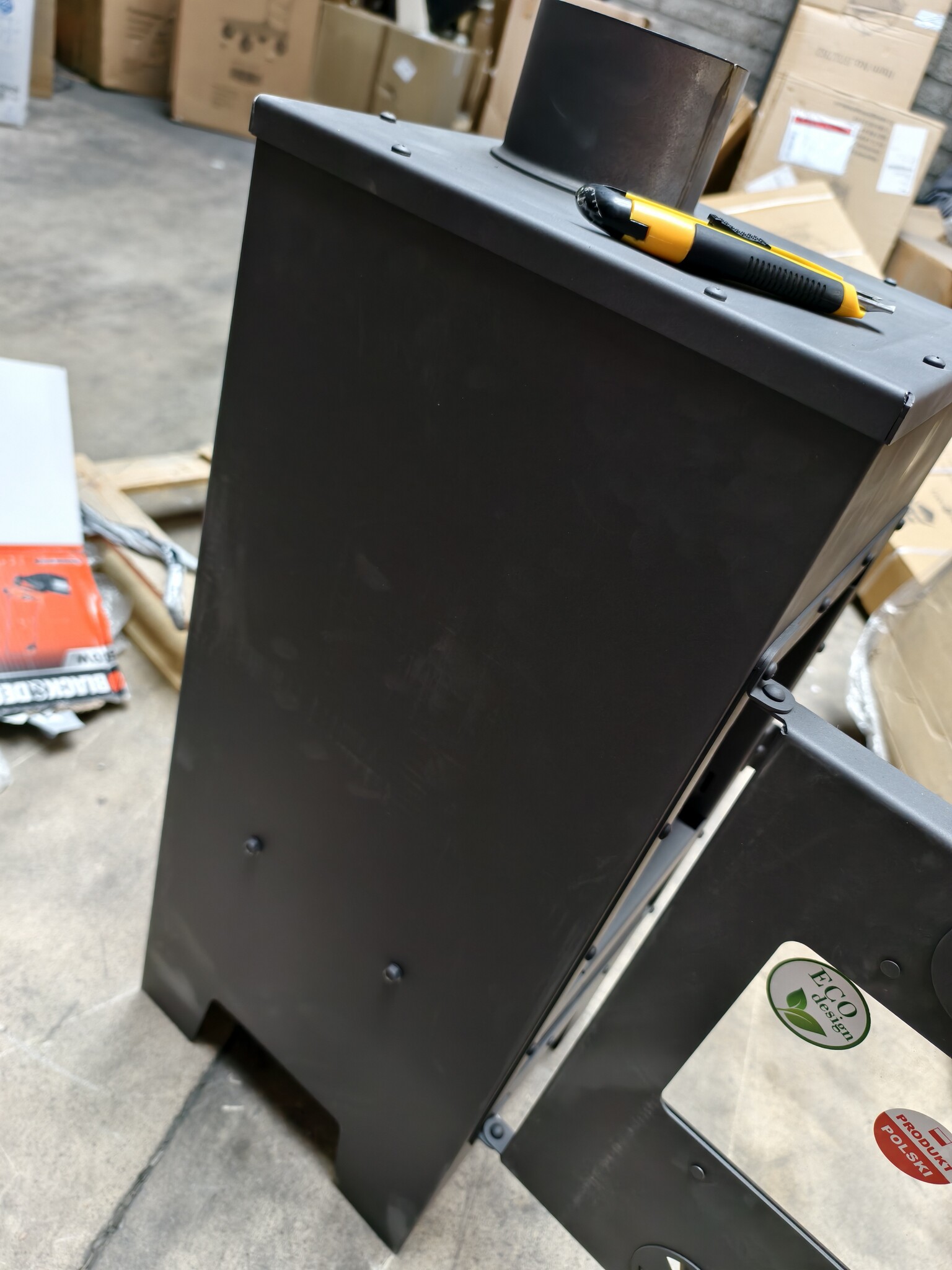 Houtkachel 7,5kW A+ ECO-DESIGN - 60% Korting! (Krassen/Deuken)