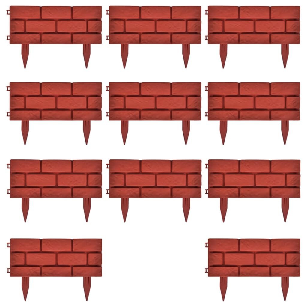 Borderranden Baksteen Design (11 st) - 35% Korting!