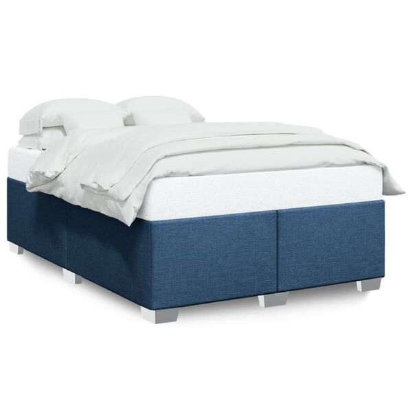 Blauw Bedframe 140x190cm - 55% Korting! (Let op: incompleet)