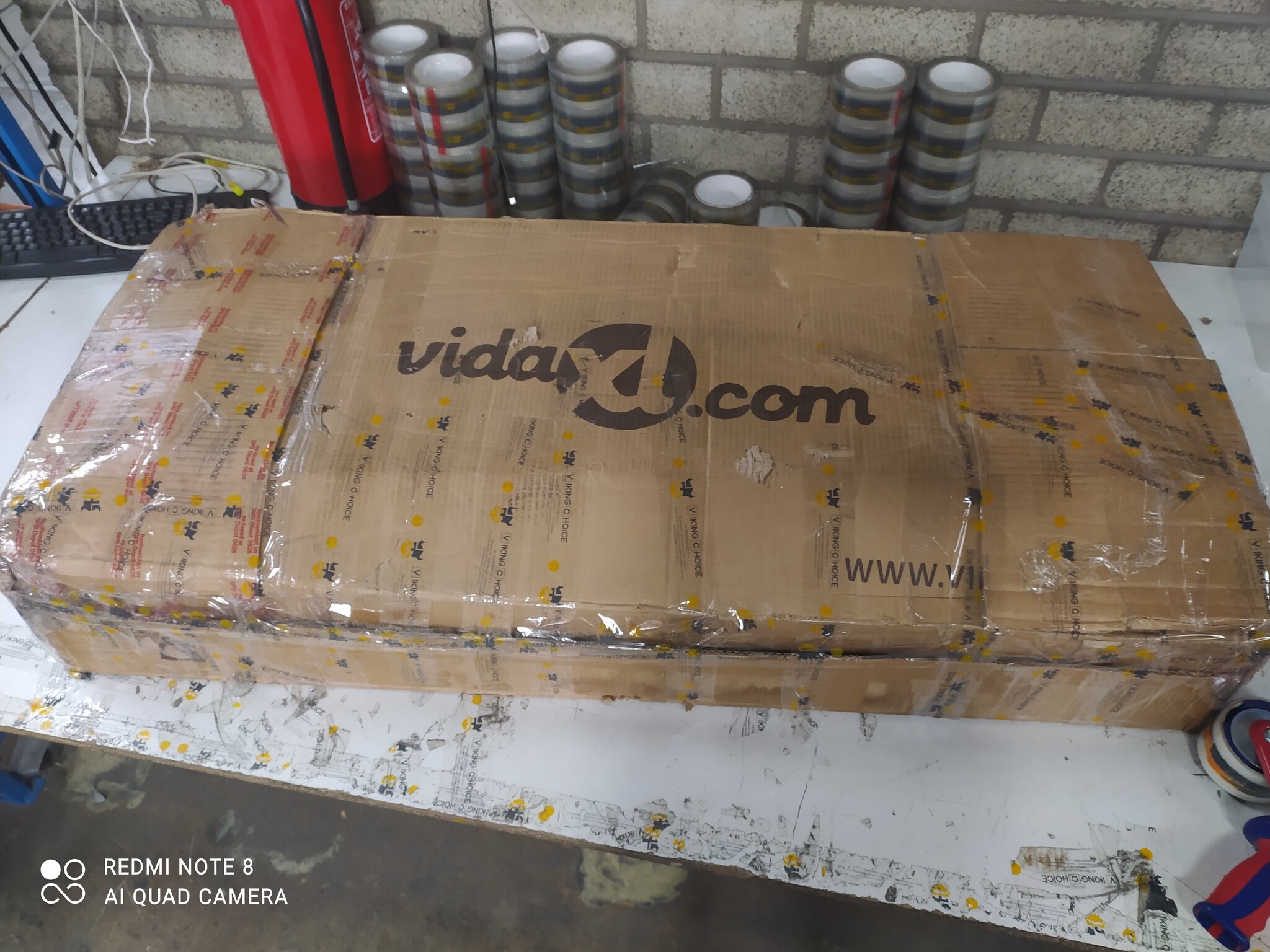 VidaXL Ligbedden met Tafel Bruin - 55% Korting!