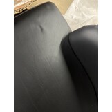 VidaXL Eetkamerstoelen (4 st) Geitenleer Zwart - 55% Korting!