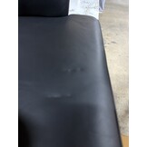 VidaXL Eetkamerstoelen (4 st) Geitenleer Zwart - 55% Korting!