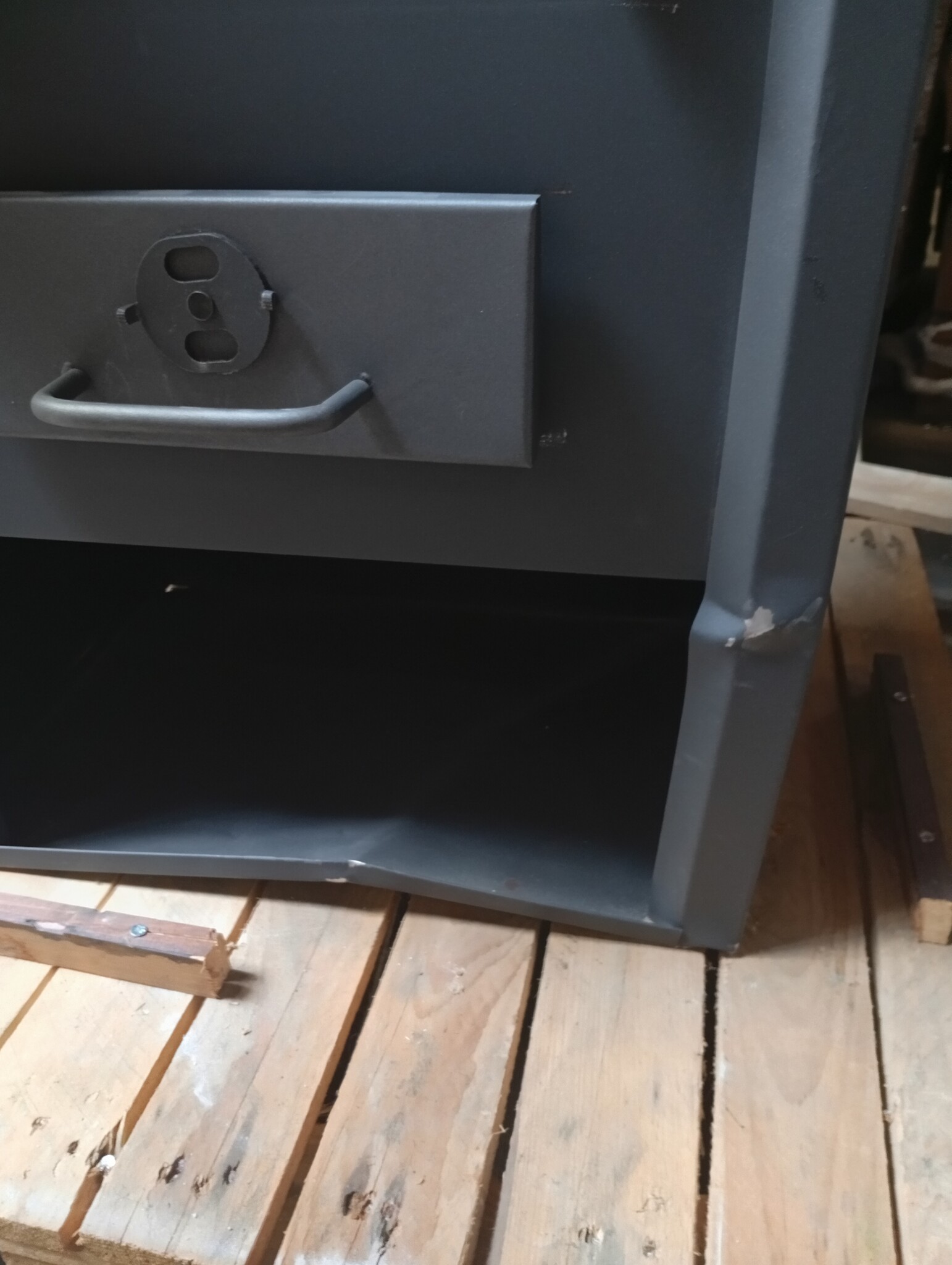Houtkachel 12kW - Vrijstaand - Staal - 50% Korting!