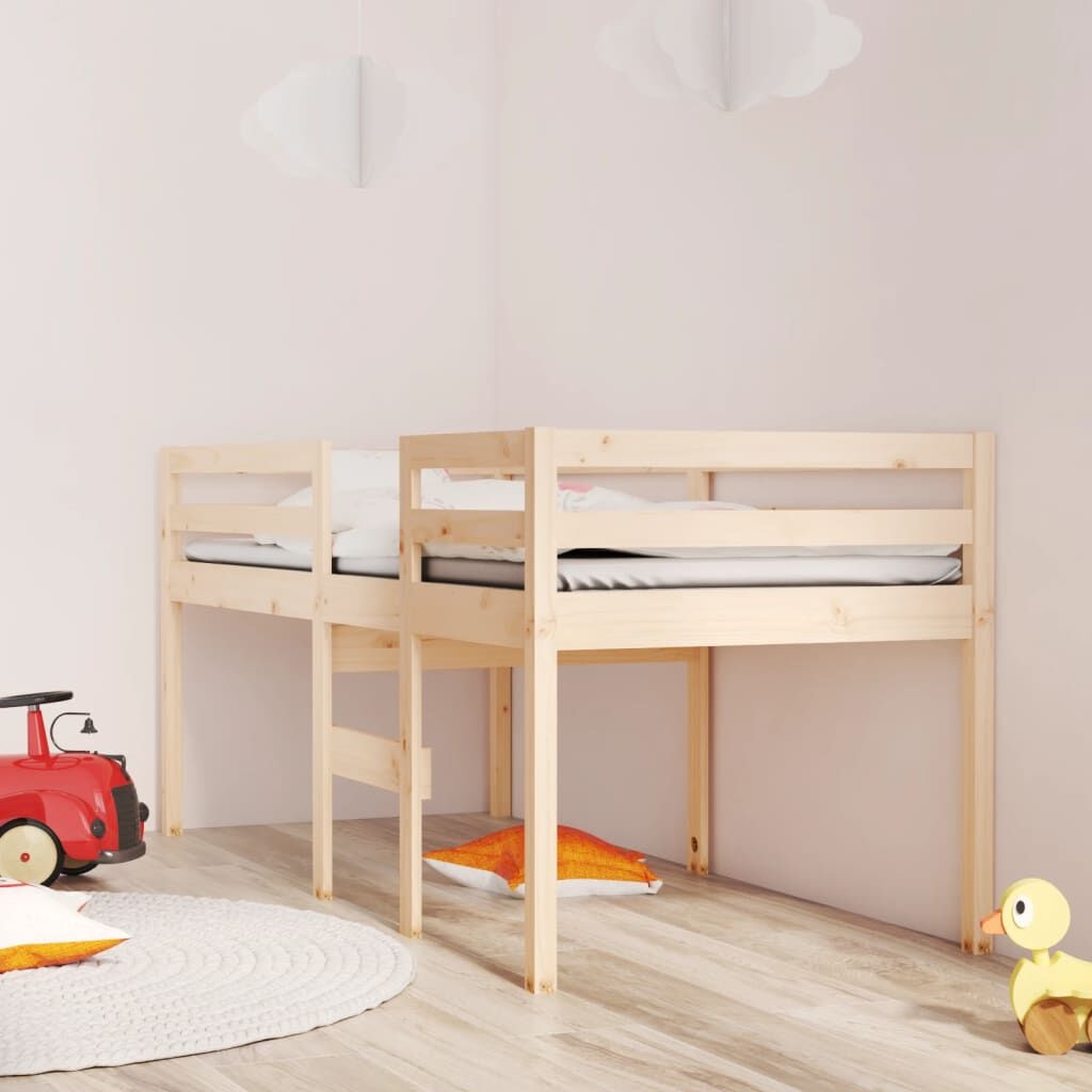 Hoogslaper Grenenhout 90x190cm - 40% Korting! Perfect voor kleine kamers