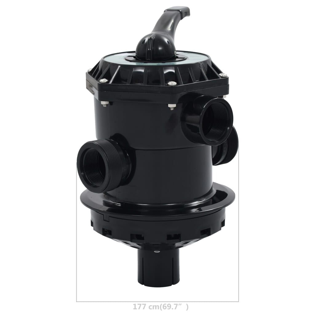 vidaXL Zandfilter Multipoortventiel 1.5" - 35% Korting!