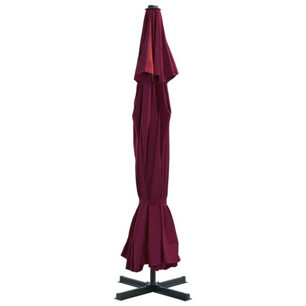 vidaXL Parasol 500cm Bordeauxrood - 35% Korting!