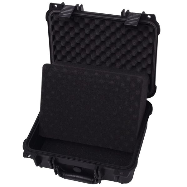 vidaXL Materiaalkoffer 35x30cm Zwart -35% Korting!