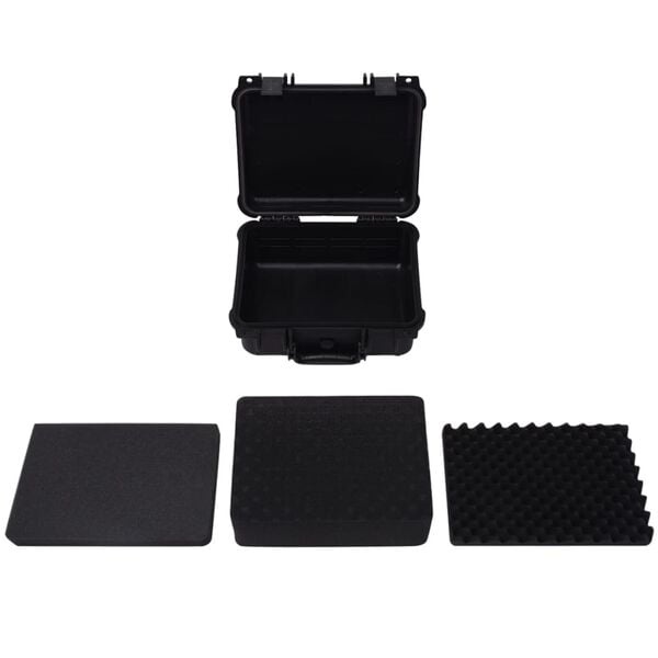 vidaXL Materiaalkoffer 35x30cm Zwart -35% Korting!