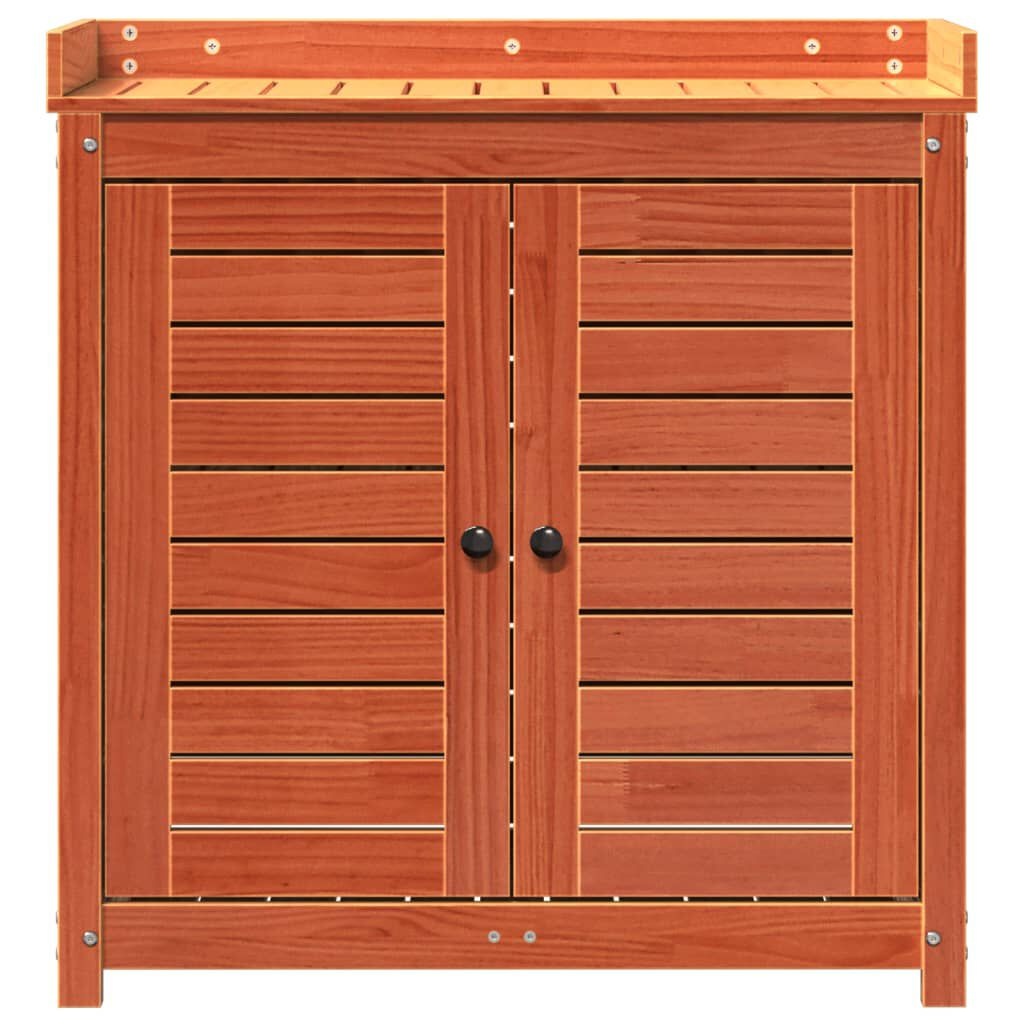 Oppottafel Grenenhout Bruin 82,5cm - 40% Korting!