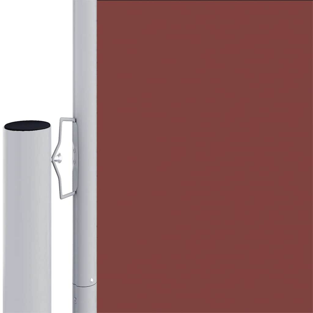 vidaXL Uittrekbaar Windscherm Bruin 220x600cm - 40% Korting!