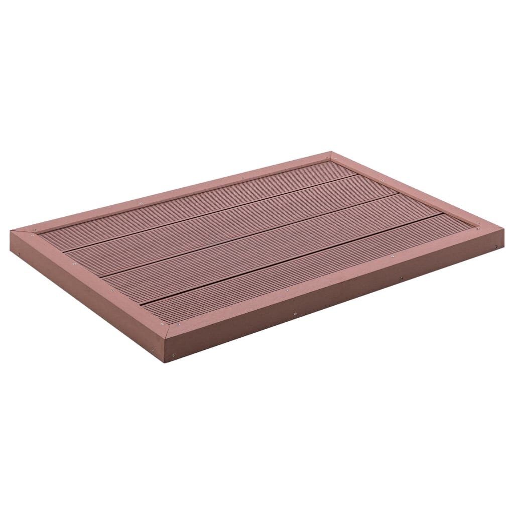 VidaXL Solardouche Vloerelement HKC Bruin - 40% Korting!
