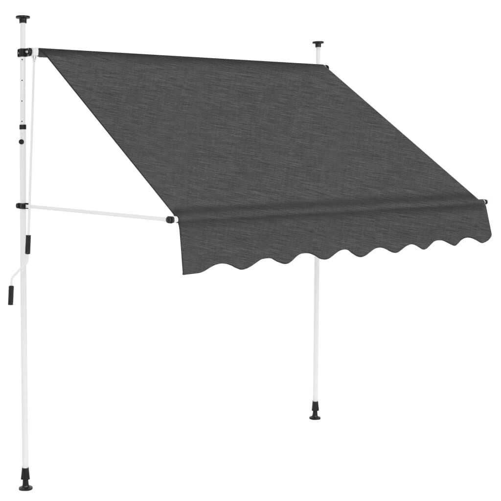 vidaXL Luifel 150cm Antraciet - Zo Goed Als Nieuw! 57% Korting