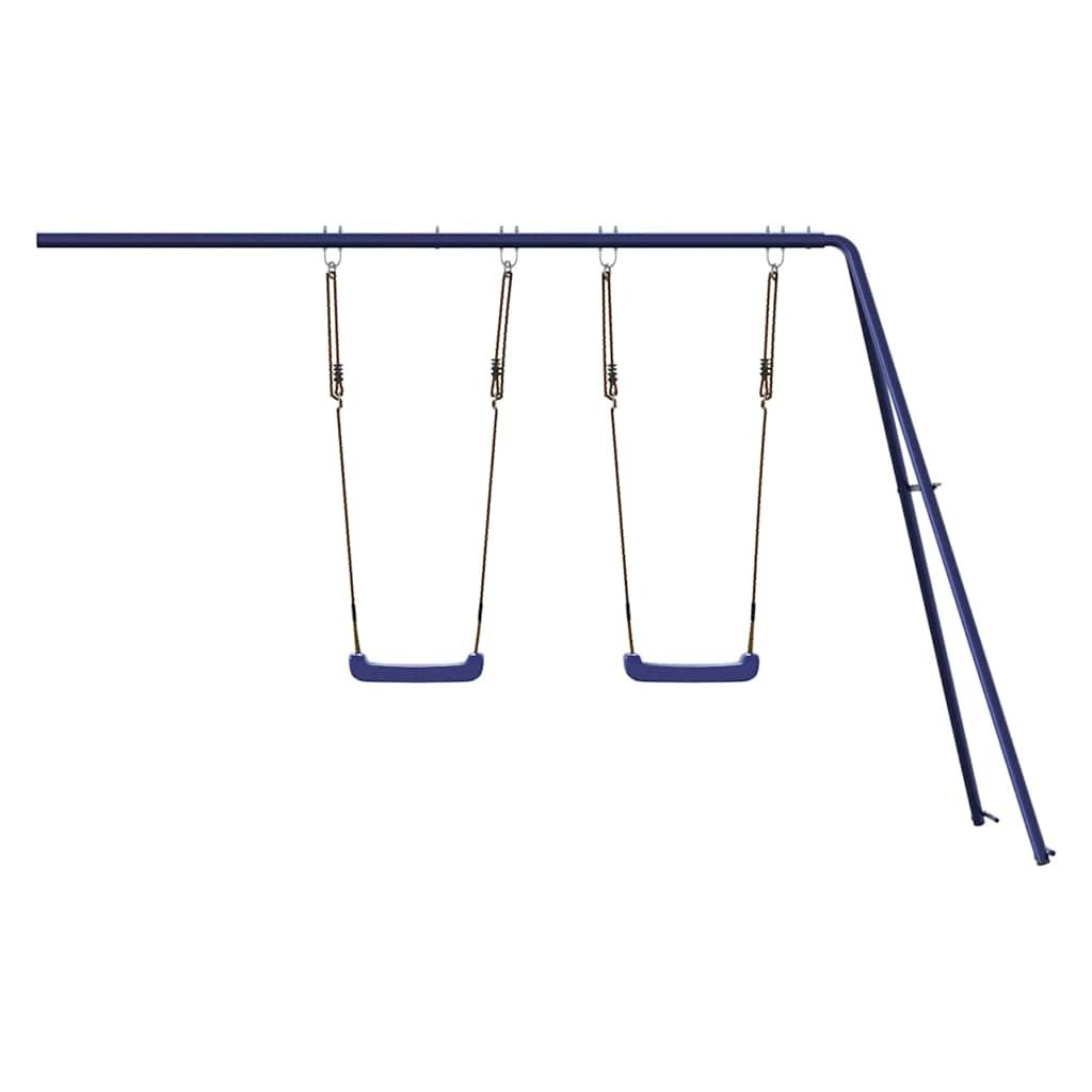 VidaXL Glijbaan & Schommels Speelhuis Blauw - 57% Korting!