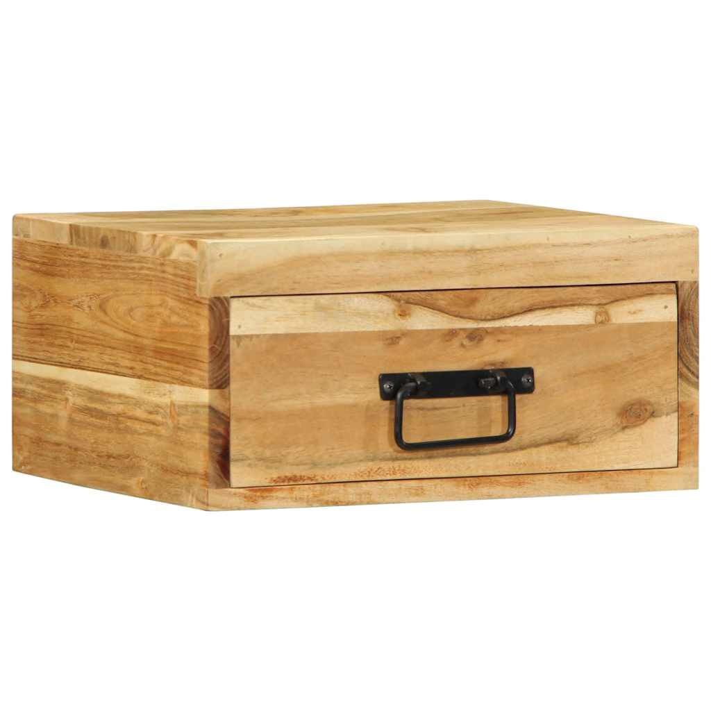 vidaXL Wand Nachtkastje Acaciahout -40% Korting!