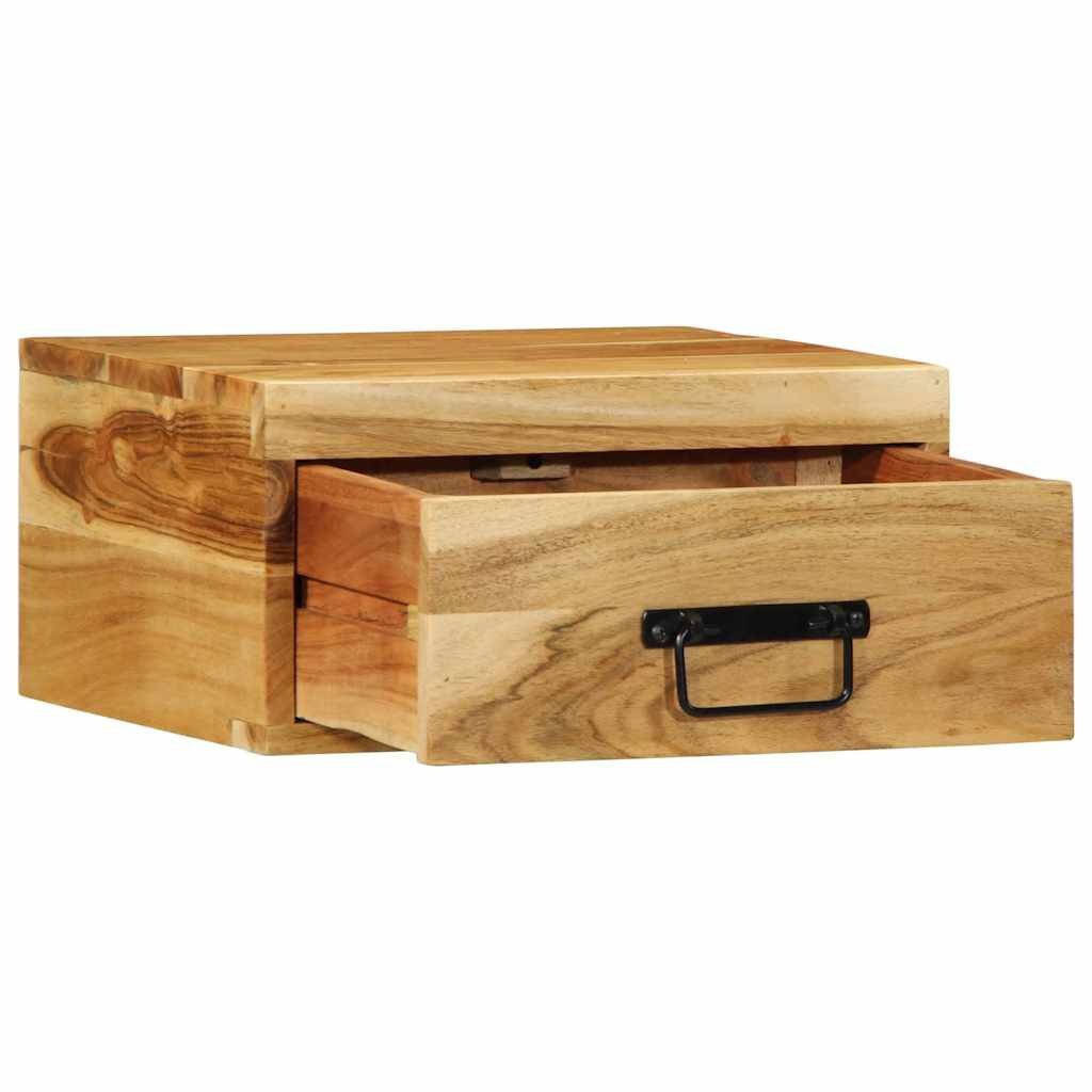 vidaXL Wand Nachtkastje Acaciahout -40% Korting!