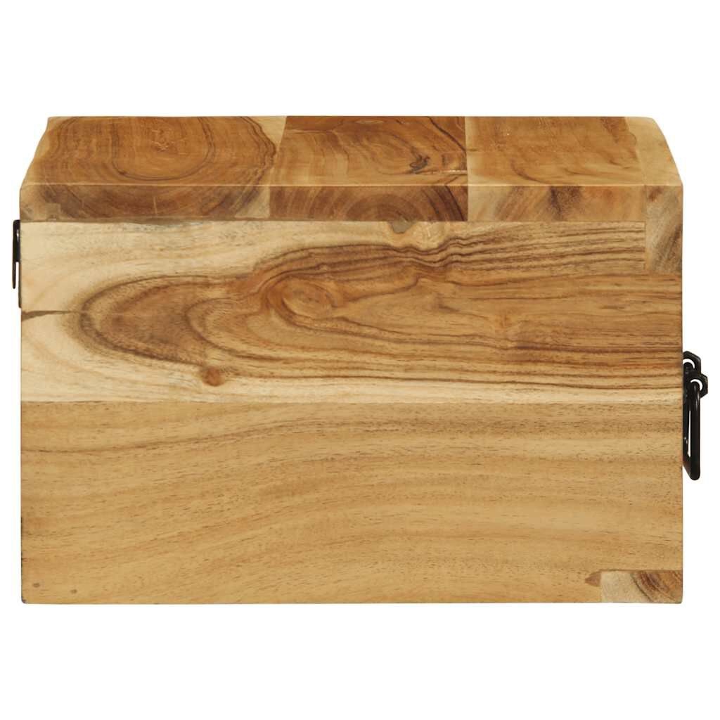 vidaXL Wand Nachtkastje Acaciahout -40% Korting!
