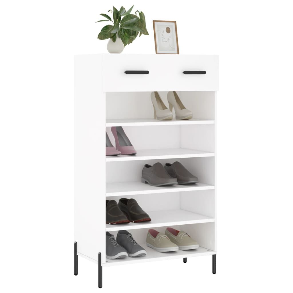 VidaXL Schoenenkast Wit 60cm - 55% Korting!