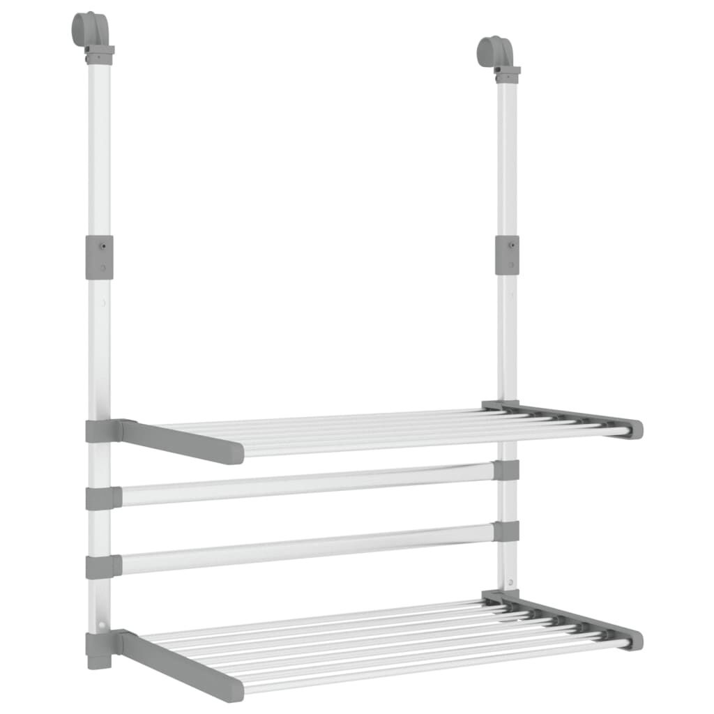 Balkon Droogrek Aluminium 54cm - 40% Korting! (Retour)