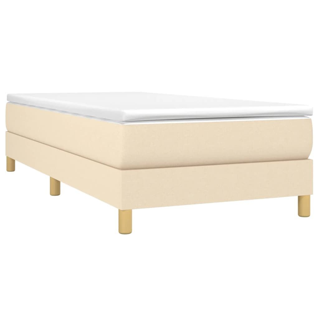 Bedframe Crème 90x200 cm - Zonder Matras - 55% Korting!