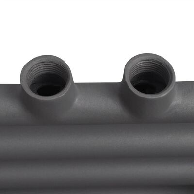 vidaXL Radiator/Handdoekrek Grijs 50x76.4cm - 40% Korting!
