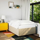 Bedframe 120x190 Crème - Retourdeal met 55% Korting!