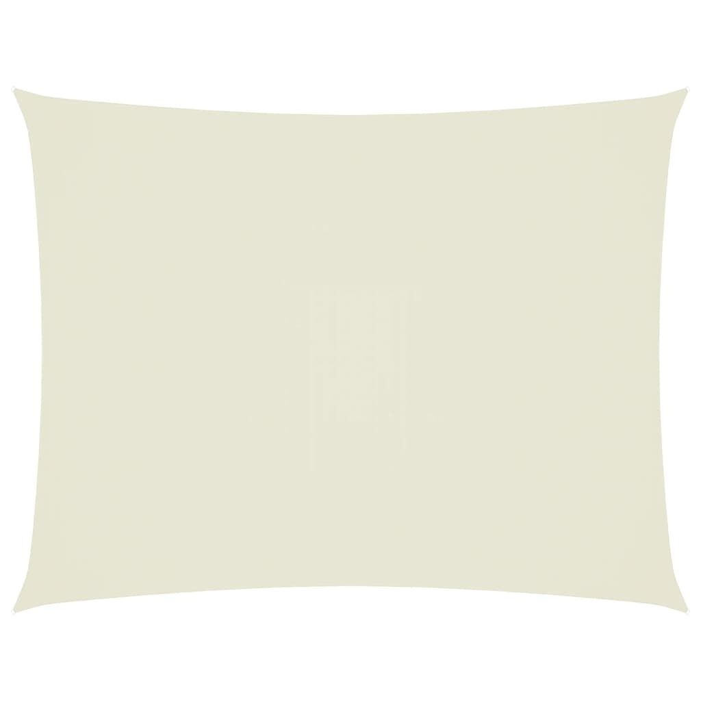vidaXL Zonnescherm 4x5m Crème - Rechthoekig - 40% Korting!