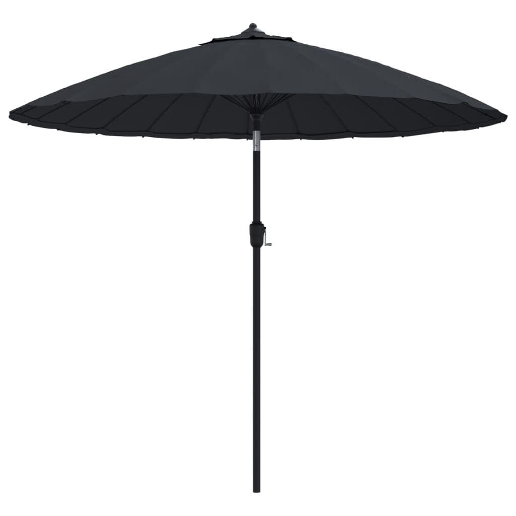 Parasol 270cm Zwart - 40% Korting! (Zo Goed Als Nieuw)