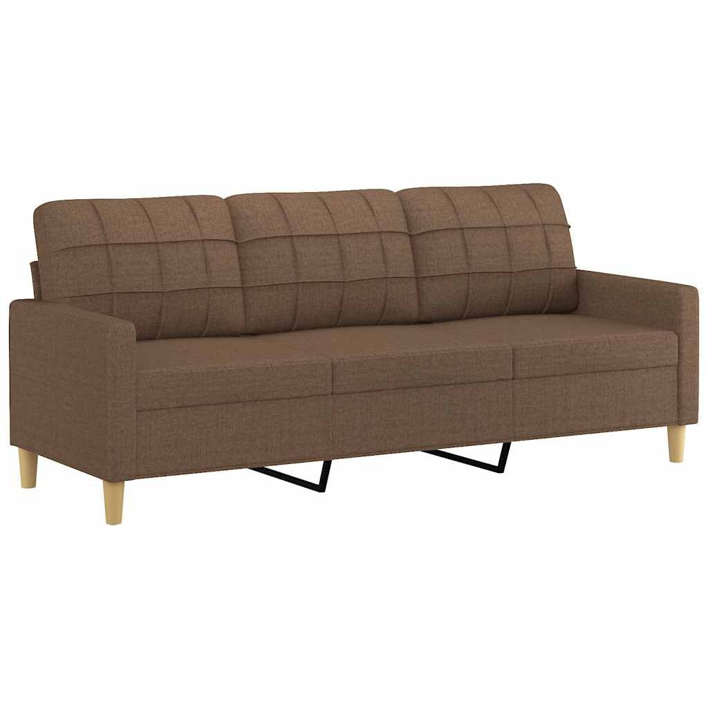 vidaXL Driezitsbank Bruin 180cm - 40% Korting!