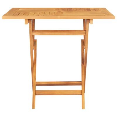 vidaXL Teakhouten Tuintafel Inklapbaar - 40% Korting!