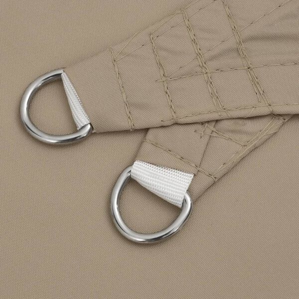 Zonnescherm Rechthoek 5x6m Taupe -35%! Topdeal