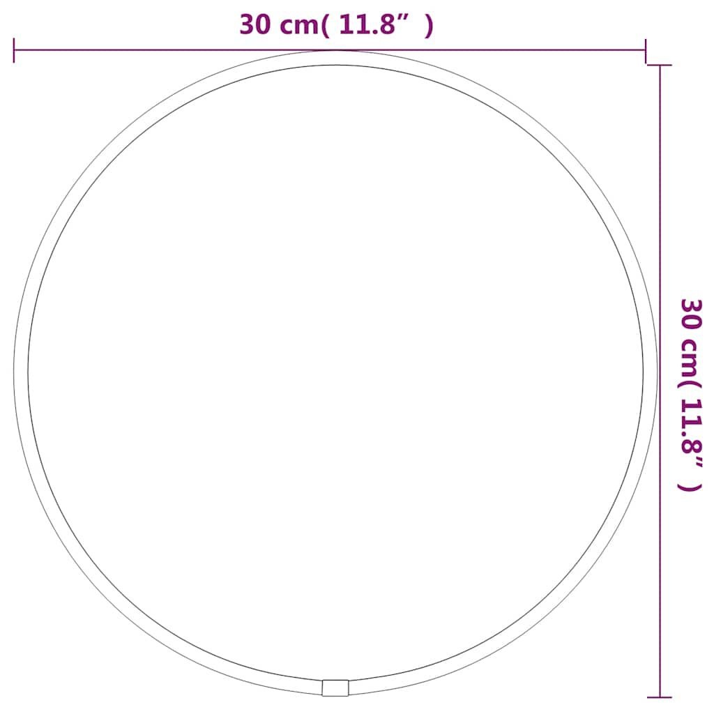 Ronde Gouden Wandspiegel Ø30cm - 35% Korting!