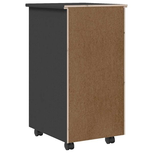 vidaXL Ladekast MOSS Grijs Grenenhout -40%