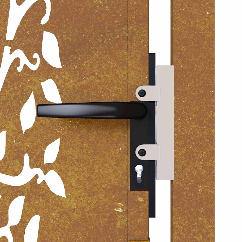 vidaXL Poort Cortenstaal Boom 105x180cm -35% Korting!