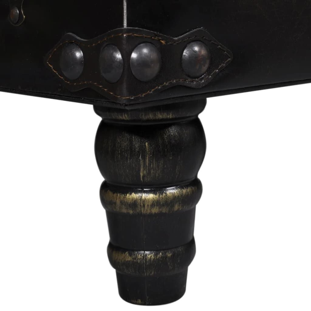 Bruine Opbergbank: 55% Korting! Luxe Design met Krasje