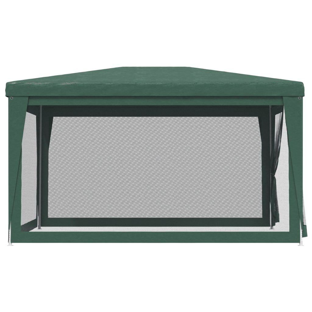 Partytent 3x4m Groen met Mesh Zijwanden - 40% Korting!
