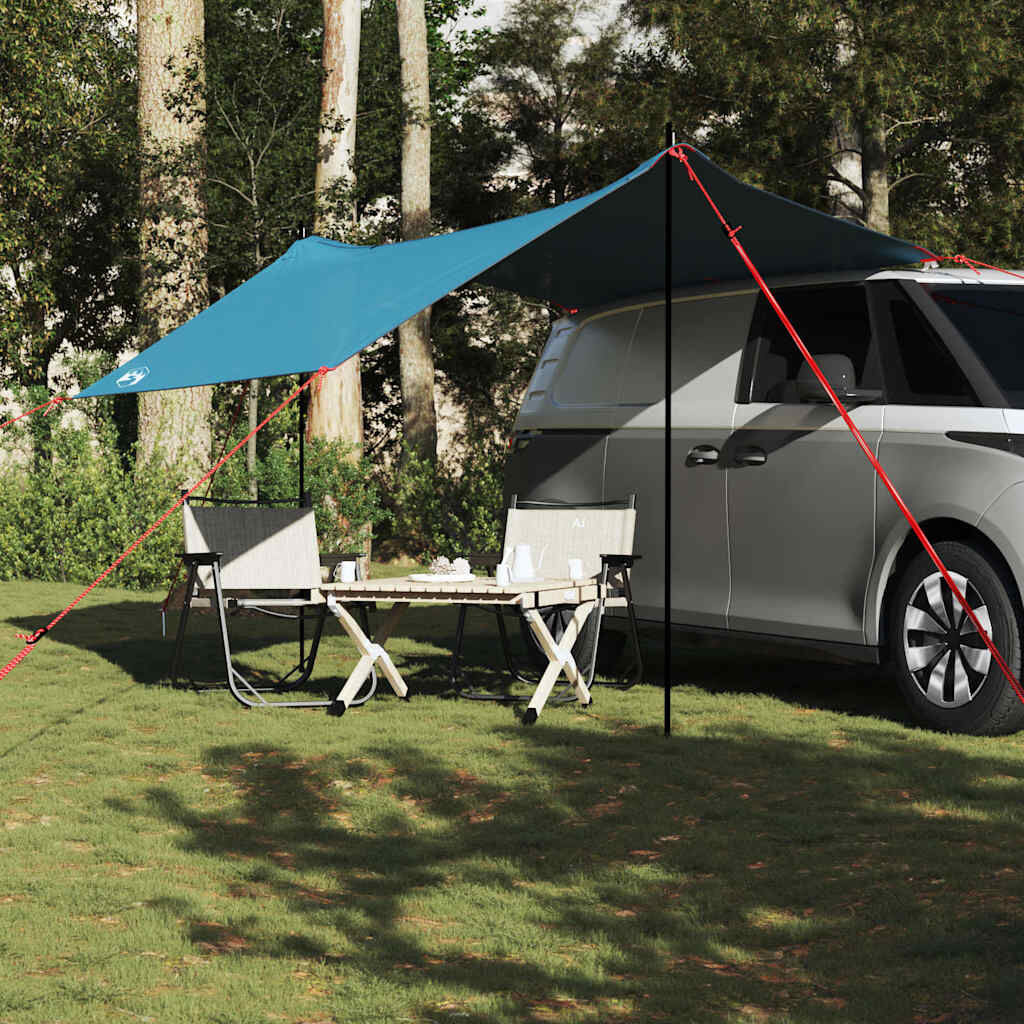 Autotent Waterdicht Blauw - Ideaal voor Kamperen! 35% Korting