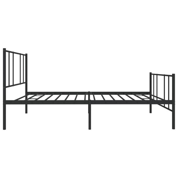 vidaXL Bedframe 90x190 Zwart Metaal -40%! Nieuwstaat