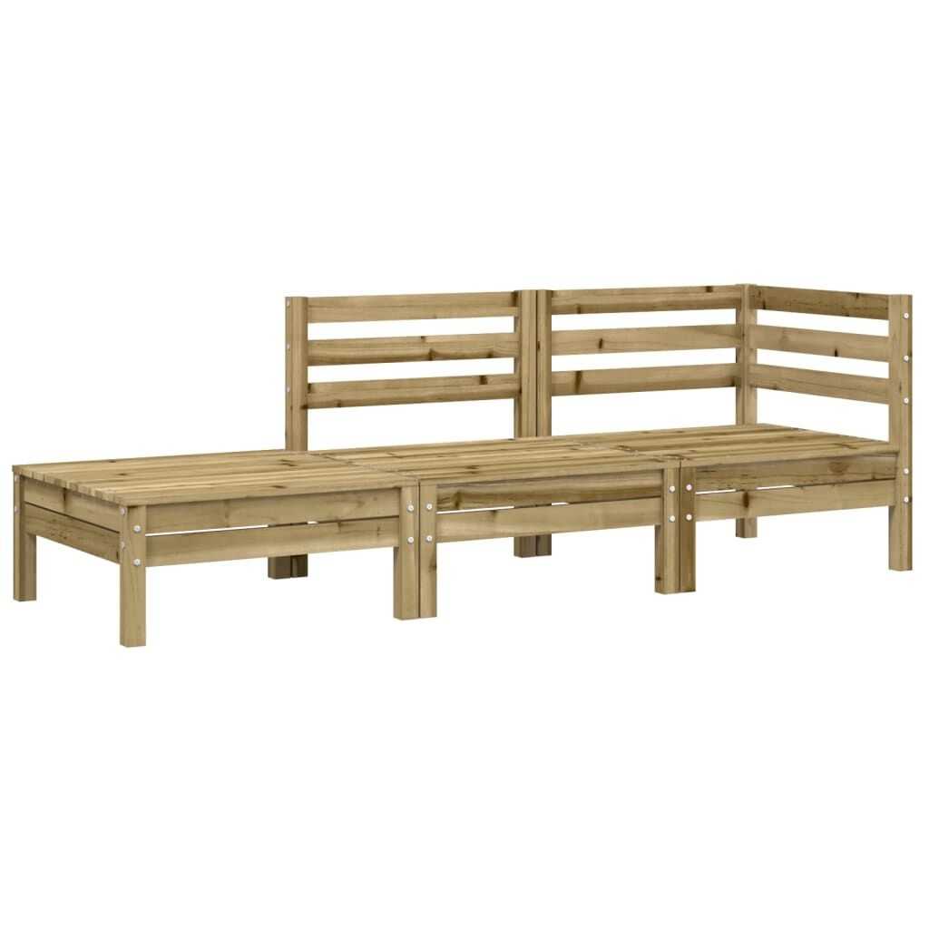 Tuinbank 2-zits met Voetenbank & Kussens - 60% Korting!