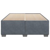 VidaXL Bedframe 140x200 Donkergrijs Fluweel -40% Korting!