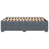 VidaXL Bedframe 140x200 Donkergrijs Fluweel -40% Korting!