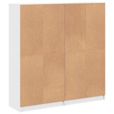 Boekenkast Wit 136x37x142cm - 46% Korting! (Mogelijk incomplete set)