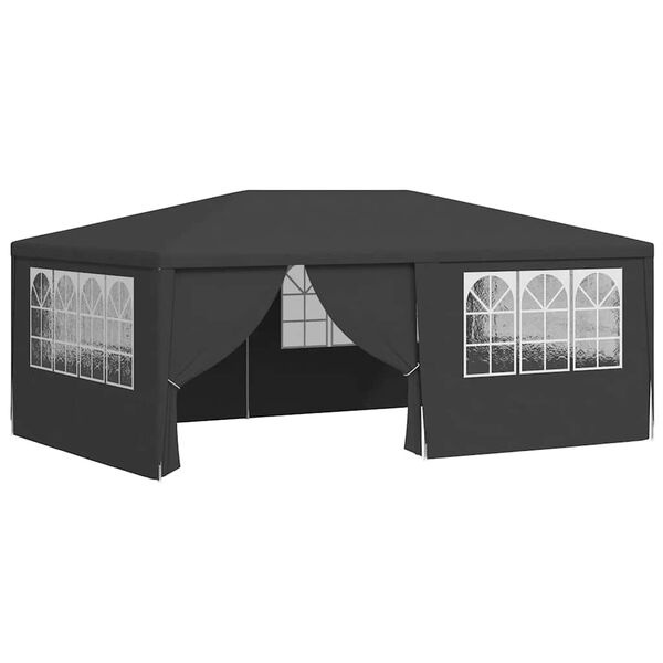 Partytent 4x6m Antraciet - Retourdeal! 40% Korting