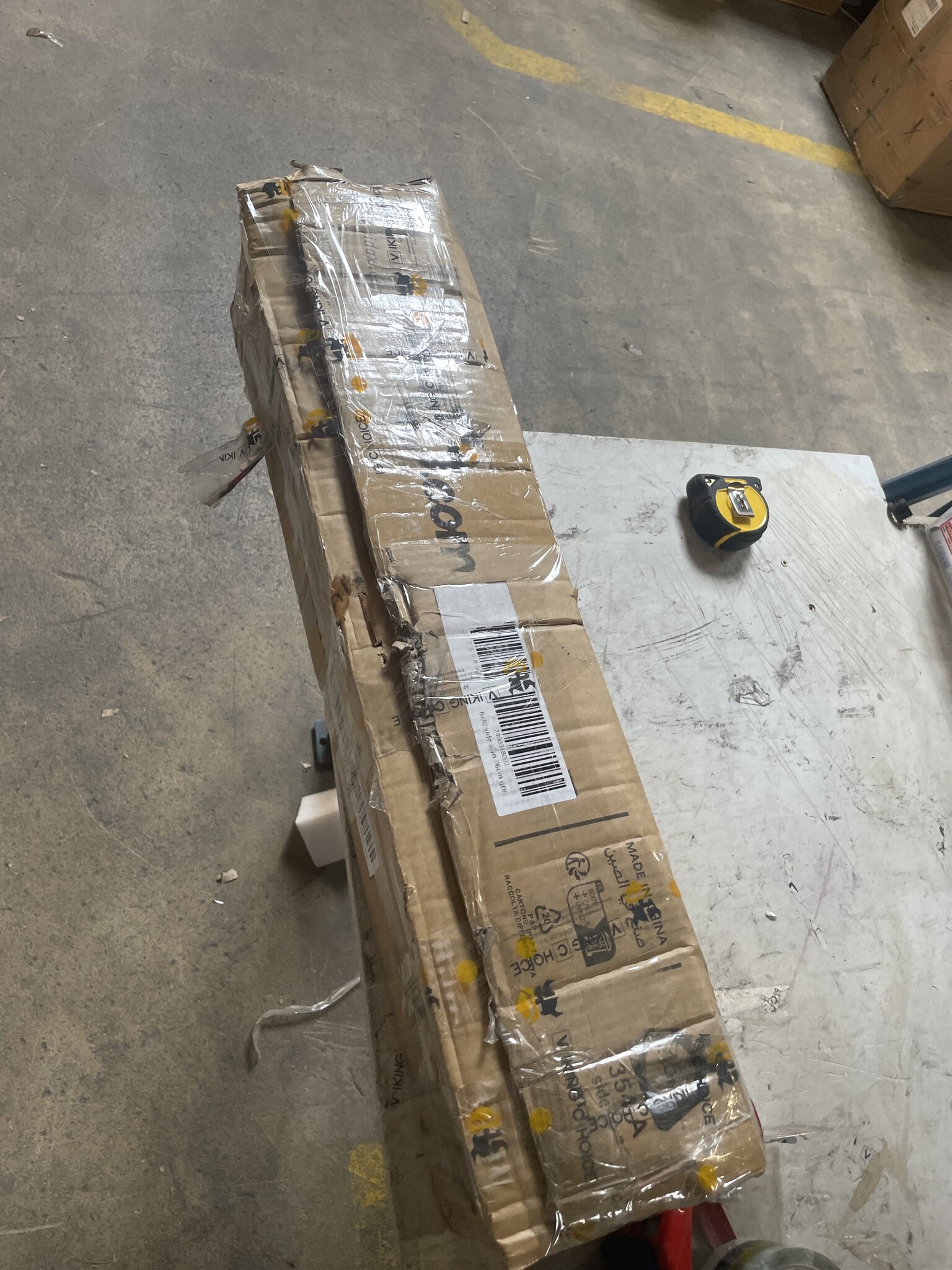 vidaXL Uittrekbaar Tuinscherm 60x300 Grijs - 40% Korting!